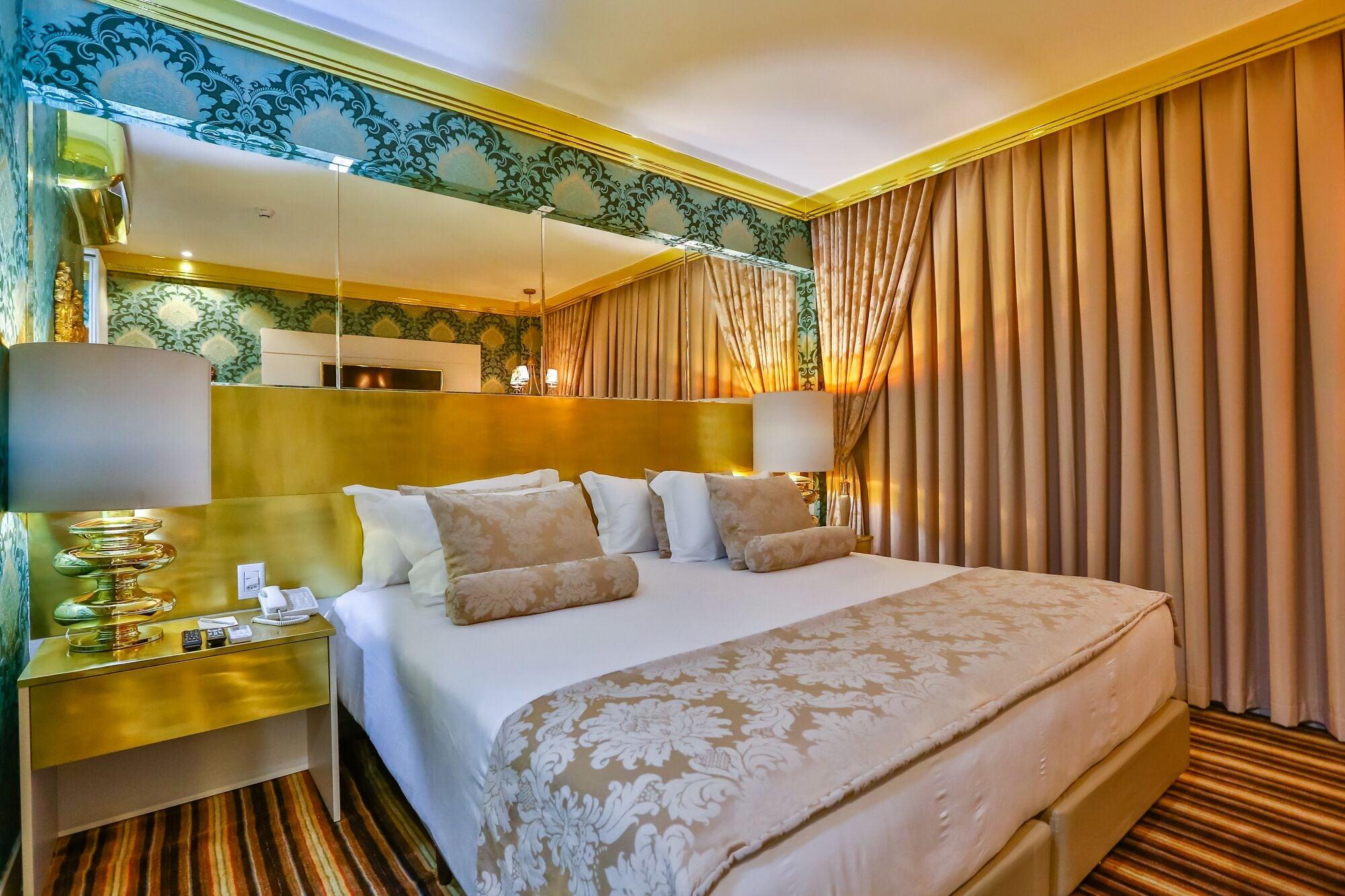 Golden Lis Hotel Boutique Goiânia Extérieur photo A bedroom at the hotel