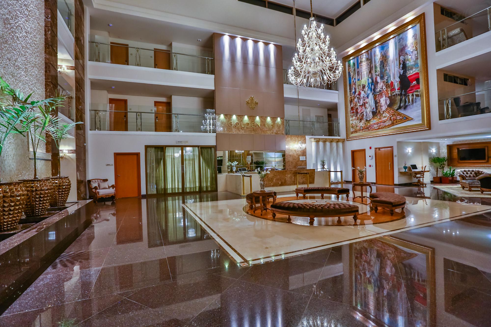 Golden Lis Hotel Boutique Goiânia Extérieur photo Lobby